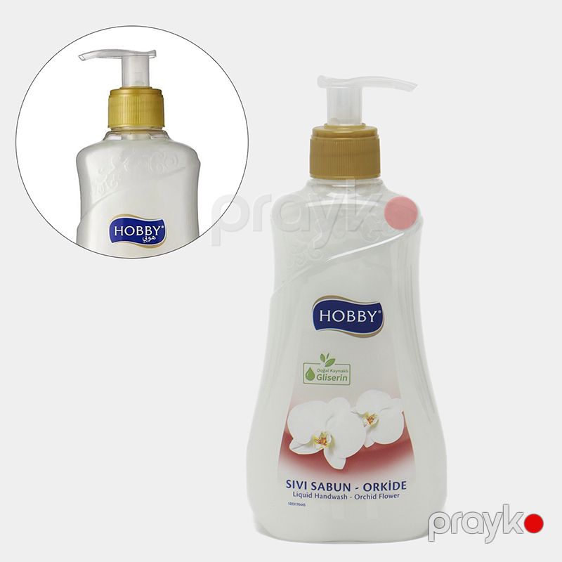 Orxideya Çiçəyi Ətri ilə Hobby Maye Əl Yuma Sabunu 400 ml Hobby Sıvı Sabun 400 ml Hobby Pearl Touch — Gözəllik və səhiyyə, Bakı (3)