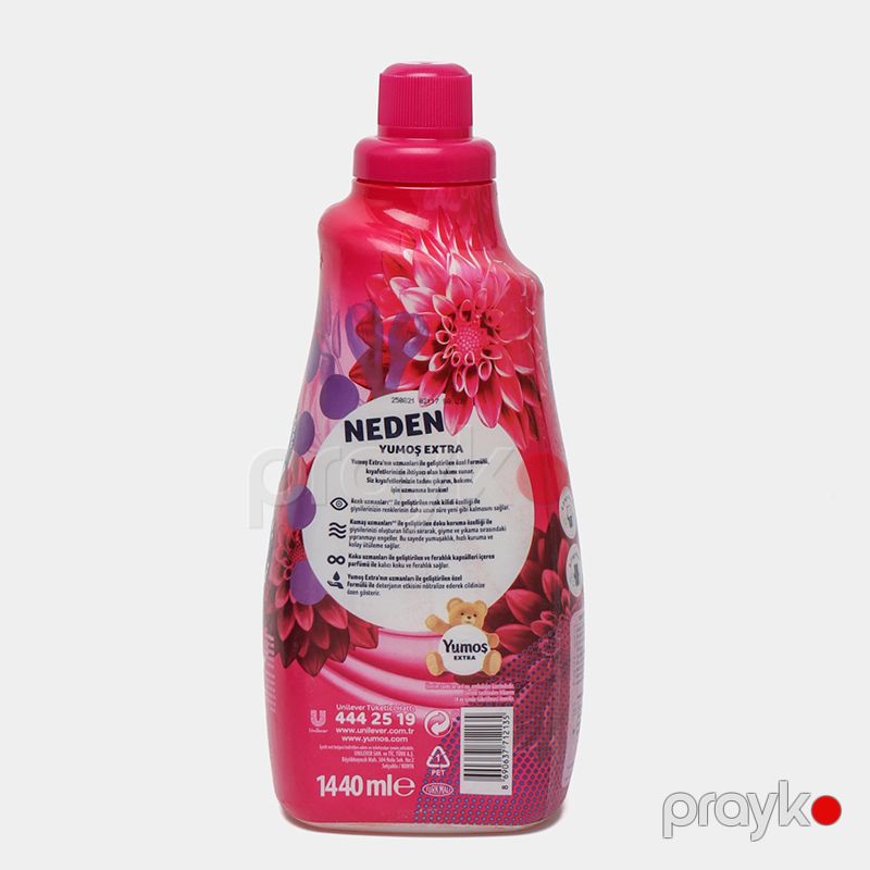 Yumoş Extra Orkide 1440 ml Paltarların Yuyulması üçün Ətirli Yumoş Orkide 60 yıkama Yumos Geyim Yumuşadıcı — Mallar, Bakı (6)