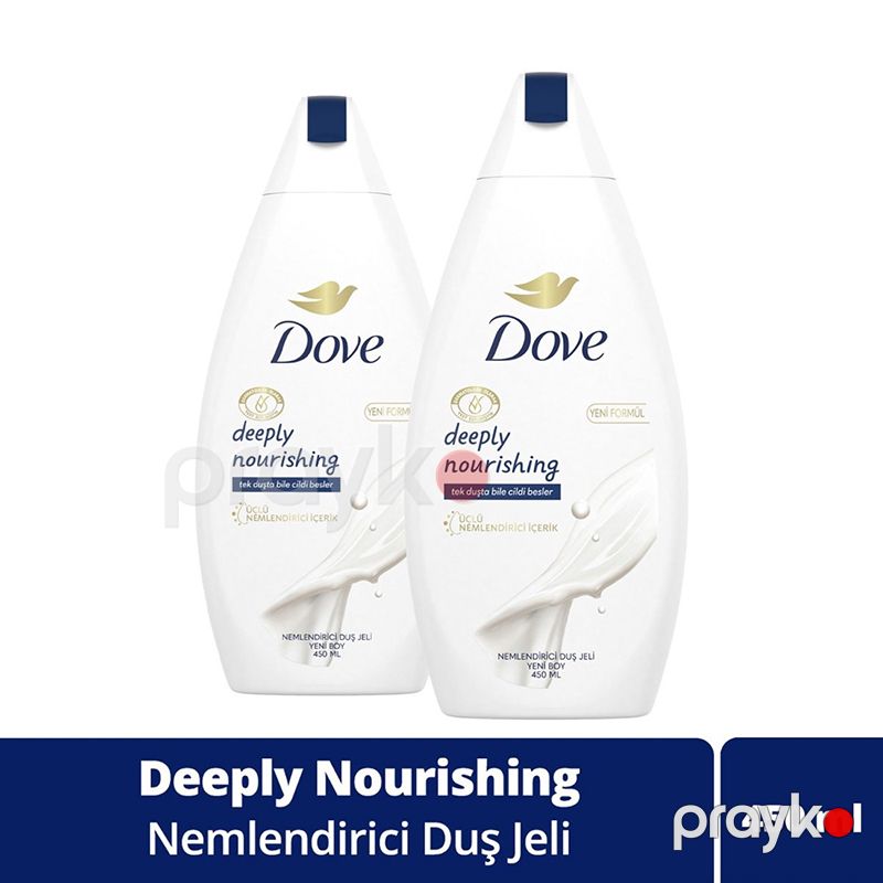 Dove Nəmləndirici Duş Geli Deeply Nourishing Nemlendirici Duş Jeli 450ml Quru Dərilər Üçün Dərin Qidalandırıcı Duş Geli — Gözəllik və səhiyyə, Bakı (2)