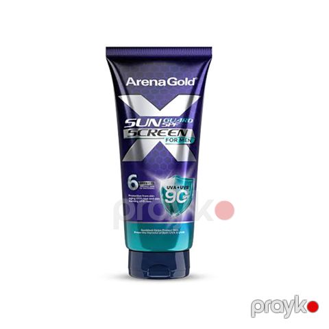 Arena Gold Sun Guard SPF 90 Günəşdən Qoruyucu Krem Kişilər üçün — Bakı