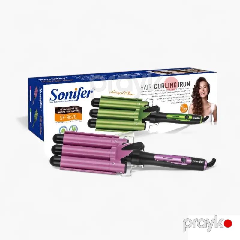 Sonifer SF-9678 Peşəkar Elektrikli Su Dalğası Saçlar Üçün Fen Su Dalğası Feni — Fən, Bakı (6)