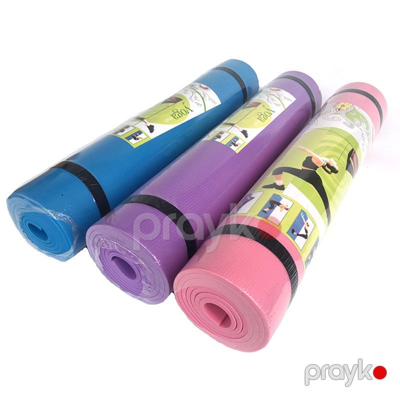 Ekoloji Təmiz Yoga Mat 173 x 60 x 0.8 sm Nəmə Davamlı Yoga Plates Matı Gimnastika Matı — Fitness və yoqa, Bakı (4)