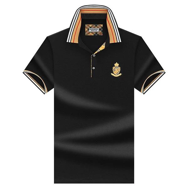 Bueebrry dəbli və keyfiyyətli qısaqol polo köynək 100% pambıq — Men's clothing