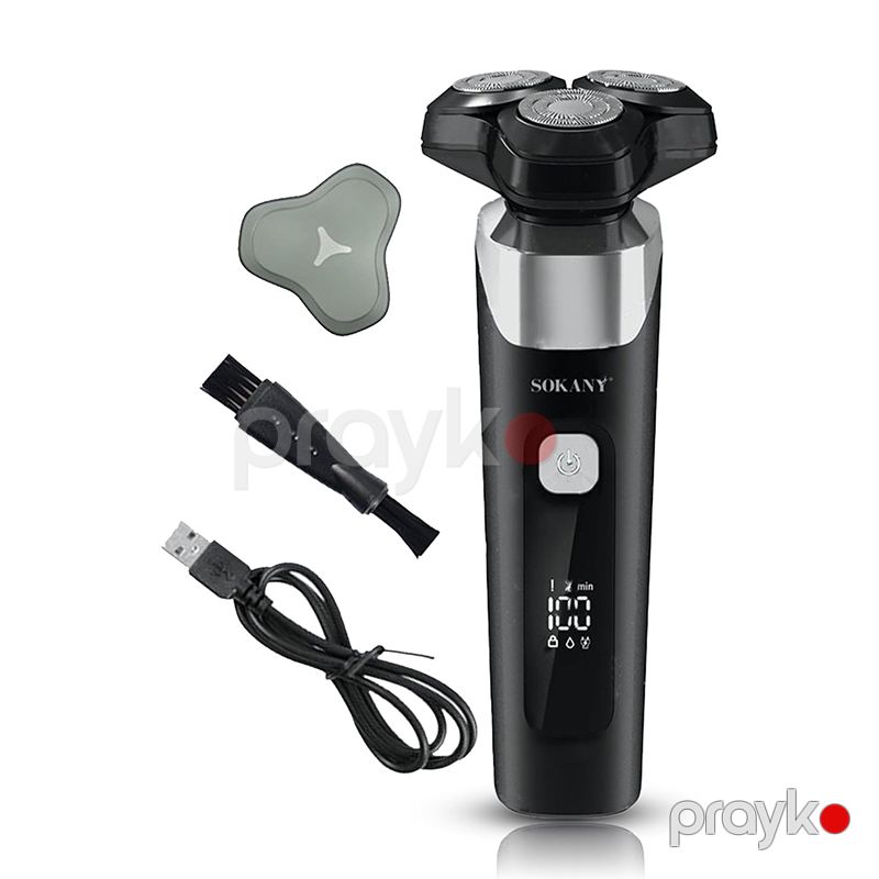 Sokany SK-391 Elektrikli Trimmer Kişi Təraş Maşını Saç Saqqal Təraş Maşını Trimmer — Usturalar, trimmerler və epilyatorlar, Bakı (5)