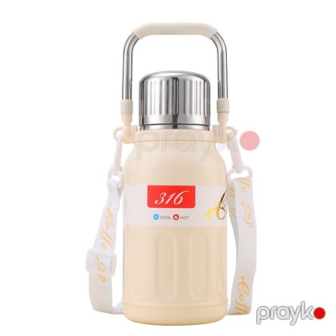 Classic Hoto Hotpot555 çoxrəngli 1000 ml paslanmayan polad termos flakonu Termos qab 316 BPA-sız ikiqat divarlı vakuum termos — Bakı