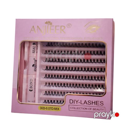 Süni kirpiklər Anjieer 30D-0.07D-MIX — Bakı