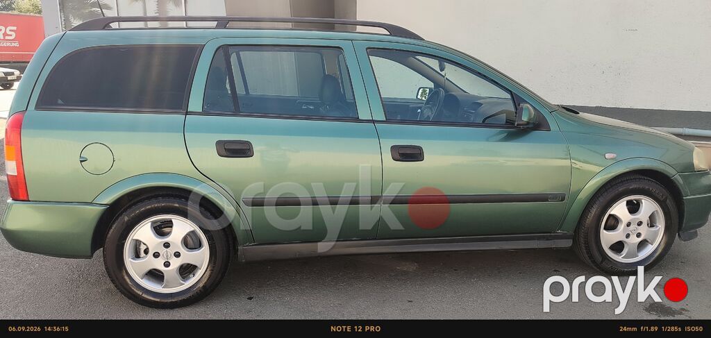 Opel Astra karvan (universal) – yaşıl rəng - Kuzov: universal, dam 99-CH-116 — Avtomobillər, Digah (10)