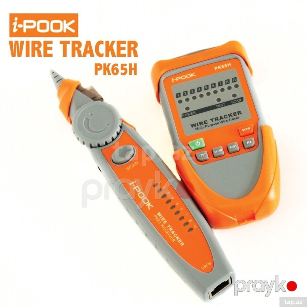 I-pook PK65H Multi-Purpose Wire Tracker/Tester – LAN RJ11/RJ45 — Ölçü alətləri, Xırdalan (2)