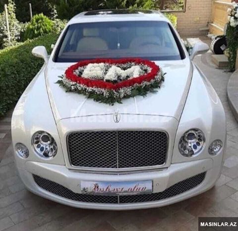 Bentley Mulsanne bey gəlin toy maşıni sifarişi — Bakı