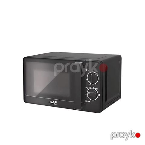 RAF R.8008B - Mikrodalğalı Soba 20L Böyük Tutumlu Çoxfunksiyalı Düyməli İsti Elektrikli Soba Sağlam Mikrodalğalı Soba — Bakı
