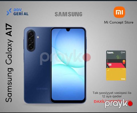 Samsung Galaxy A17 Light blue 128GB/6GB — Bakı