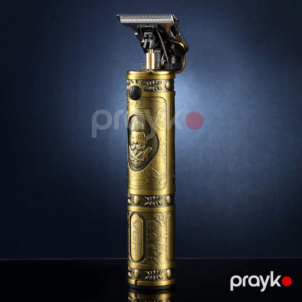 Professional Trimmer VGR V-085 Metal Gold Üzqırxan VGR V-085 Saç Kəsən — Usturalar, trimmerler və epilyatorlar, Bakı (8)