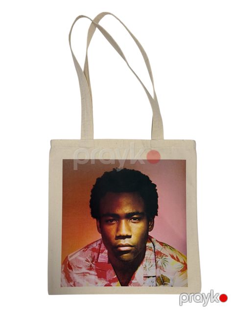 Çimərlik çantası Childish Gambino, bej, kətan, 60 sm — Bakı