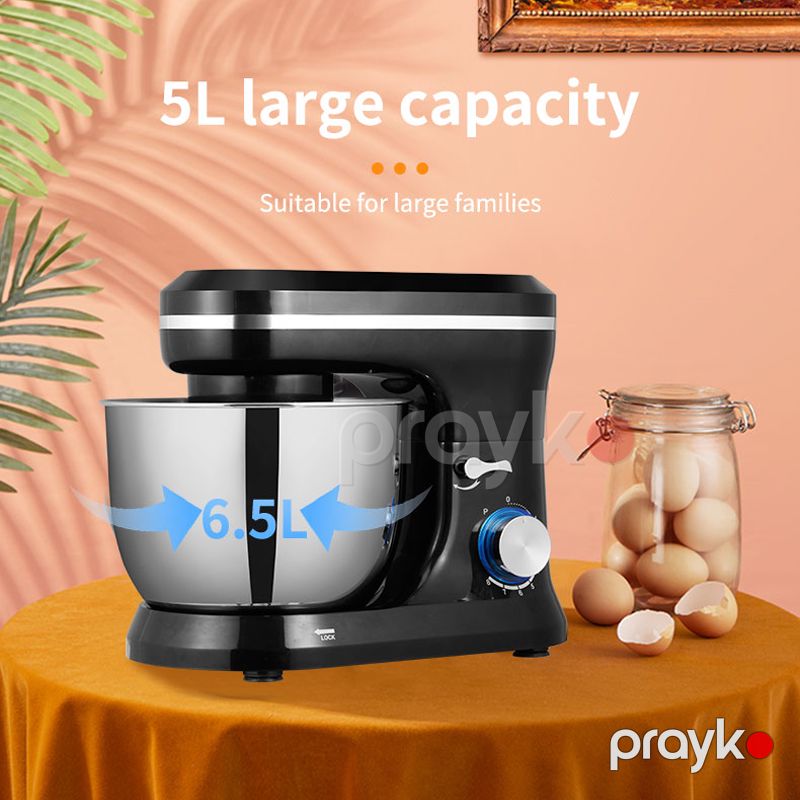 Sokany SK-275 - Mikser, Yüksək Güclü Çörək Xəmir Hazırlayıcı, Paslanmayan Polad Qab ilə Stend Mikser — Blenderlər, xırdalayanlar və mikserlər, Bakı (5)