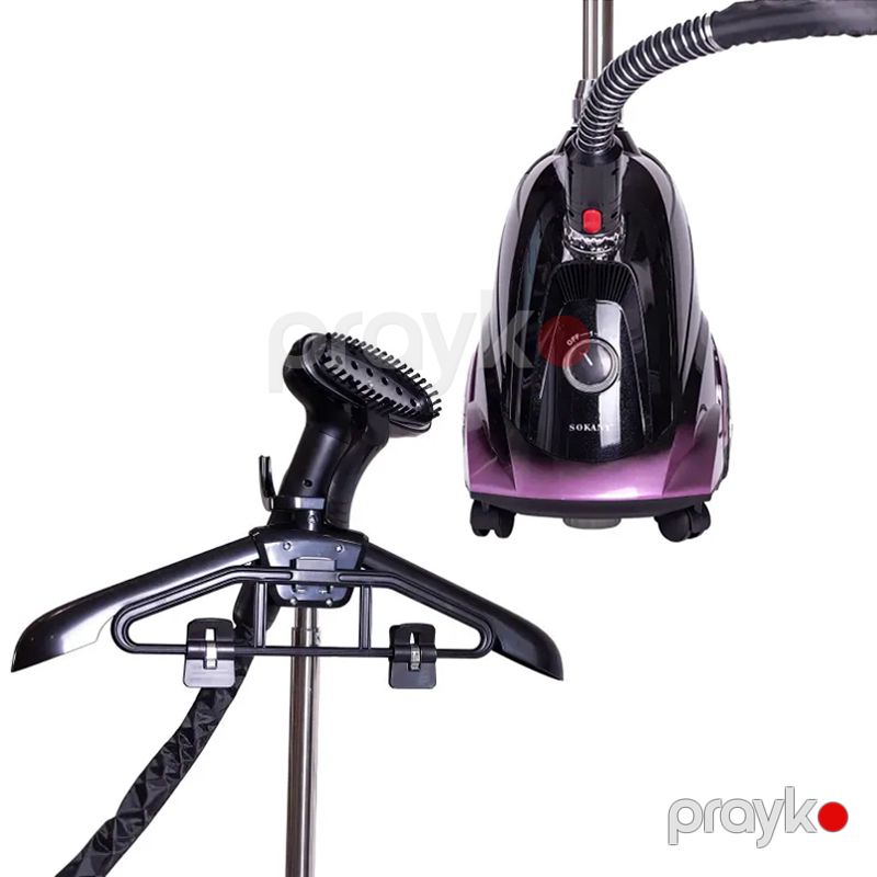 Sokany Geyim Buxarlandırıcı Stend 2.8 Litr 3600 Vatt Model SK-12012 Buxarlı Ütü Sokany SK-12012 — Ev texnikası, Bakı (3)