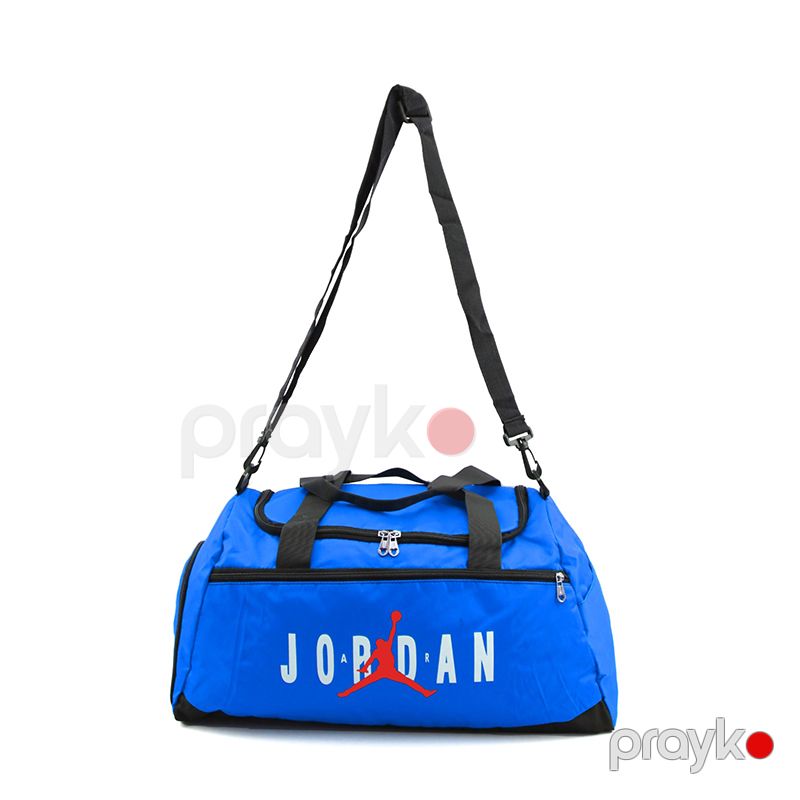 Jordan Sport Səyahət Çantası Unisex Blue İdman Çantası Kiçik Ölçülü Çox Cibli Jordan Sport Çanta Mavi Rengli — Çantalar, çamadanlar, cüzdanlar, Bakı (5)