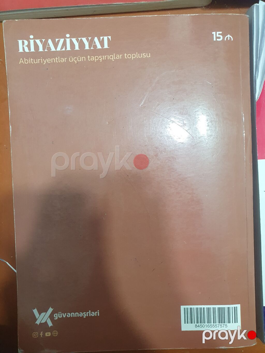 Məhsul: “Riyaziyyat – Abituriyentlər üçün tapşırıqlar toplusu” — Kitablar, Xırdalan (2)