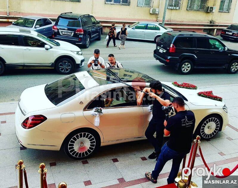 S class Maybach — Minik avtomobili icarəsi, Bakı (4)