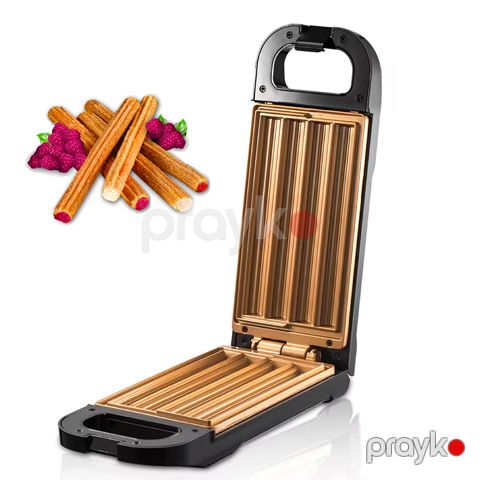 Elektrikli RAF R.2507 Toster Churros Hazırlayan Maşın 850W Mini Qeyri-Yapışmayan Churros Maşın Toster — Bakı