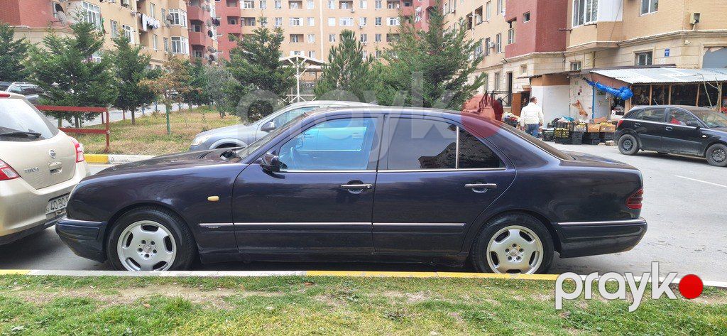 Mercedes E 220, 2.2 L, 1999 il, 490 000 km — Avtomobillər, Bakı (4)
