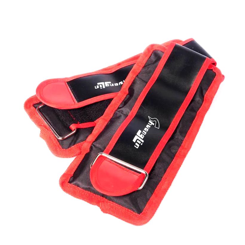 Sunlin Əl və Ayaq üçün Ağırlıq 2 x 0.5kq Dəmir Qumundan Hazırlanmış Velcro Qruz — Fitness və yoqa, Bakı (3)
