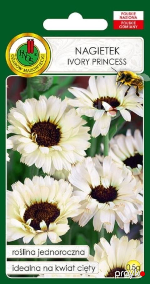 Gül toxumları Pnos Nagietek Ivory Princess 0.5 q — Bakı