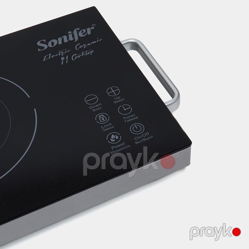 Sonifer SF-3039 Keramika Səthli Elektrik Sobası Qızdırıcı Elektrikli Bişirmə Pilitəsi 2000W — Plitələr, Bakı (3)