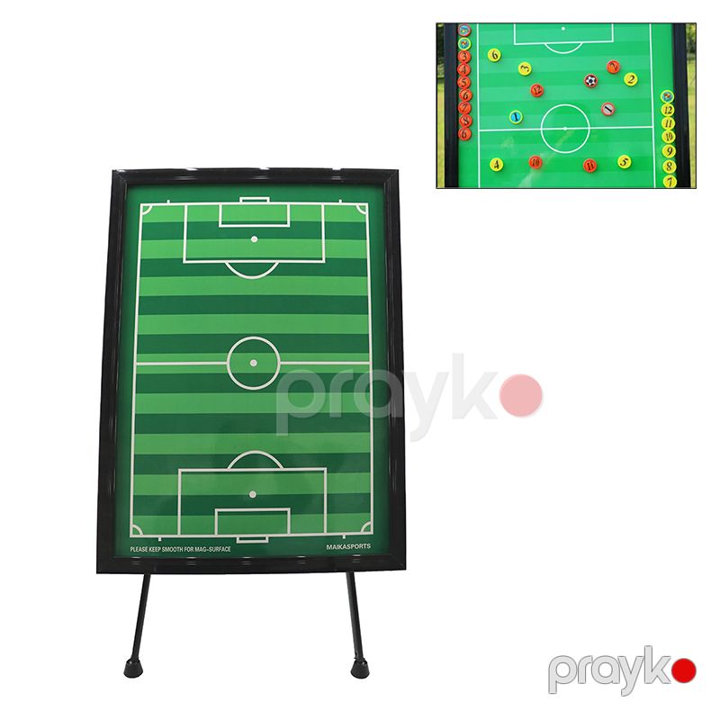 Futbol Taktika Lövhəsi Alüminium Çərçivəli Böyük Taktik Lövhə 615*460mm Tənzimlənən Strategiya, Məşq Lövhəsi — İdman, hobi, istirahət, Bakı (3)