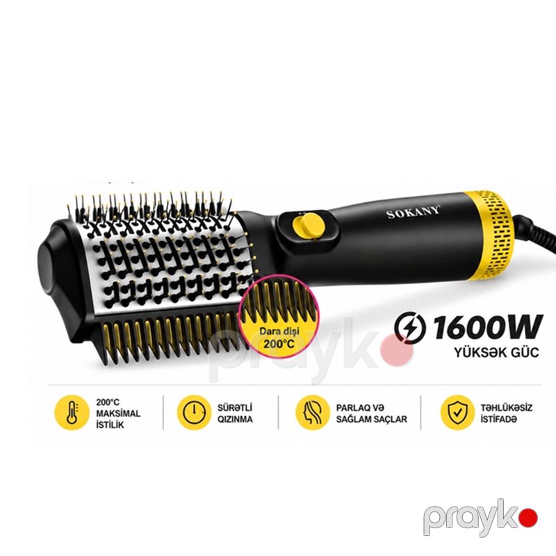 Sokany SK-15048 2-i 1 Arada Fırça Feni — Fən, Bakı (4)