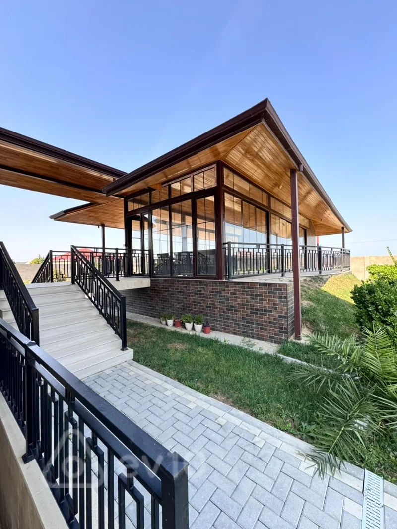 5 otaqlı həyət evi, 450 m², Şağan Qəsəbəsi — Ev, villa, Bakı (6)