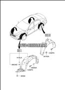 Hyundai-Kia üçün potkrelnik — Bakı