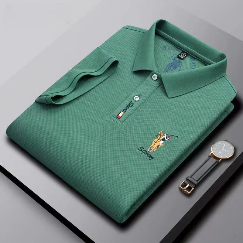 Polo Stpoing trikotaj kişi köynəyi 100% pambıq — Kişi geyimi, Bakı (6)