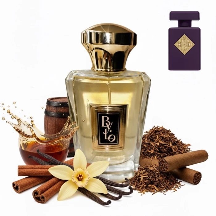 Initio Parfums Prives Side Effect: ilhamlanaraq hazırlanıb, "By Lo parfüm"-a məxsus qablaşmada təqdim olunur. Lüks model — Bakı