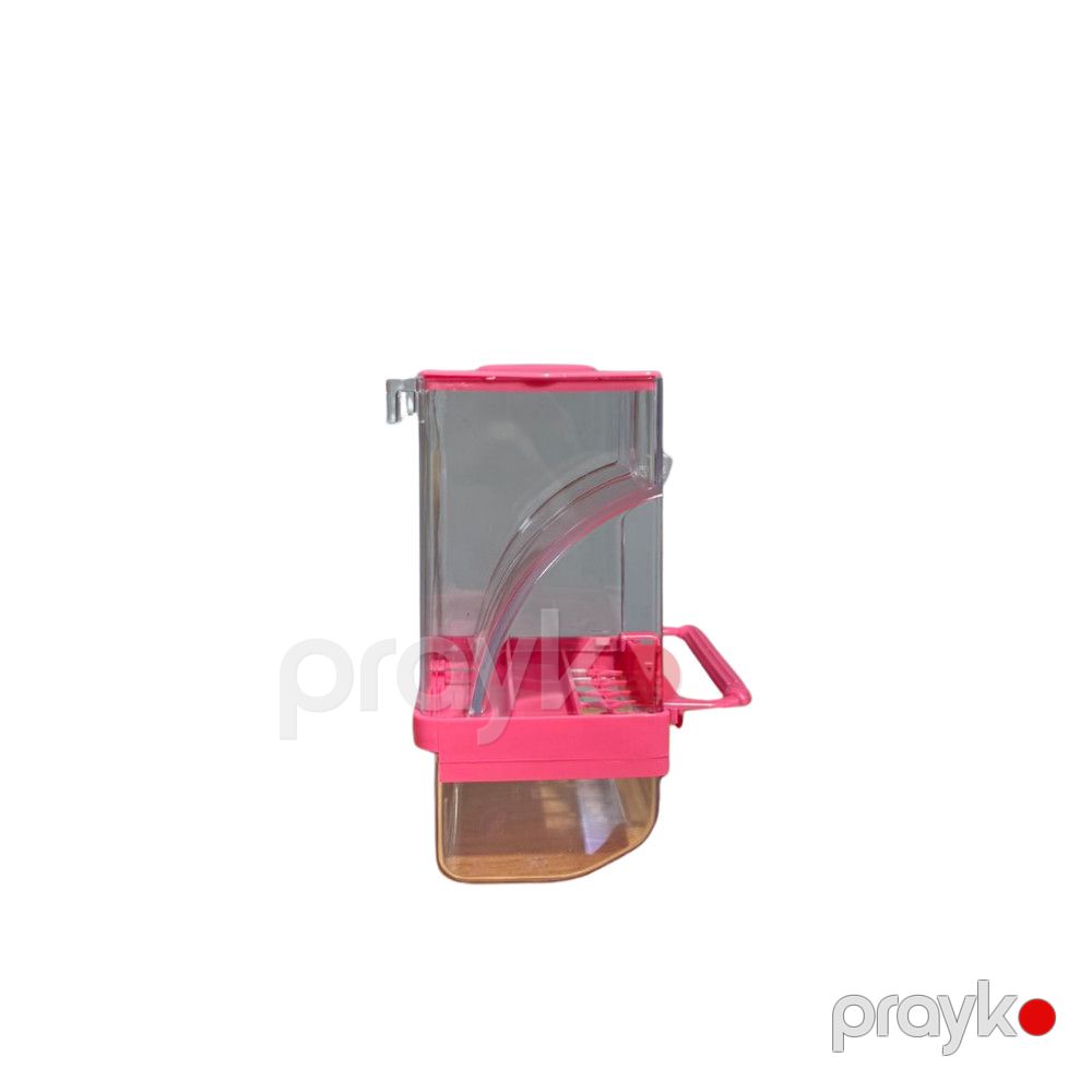 Quşlar üçün ağıllı yem qabı çəhrayı, 0.2 l — Mallar, Bakı (2)