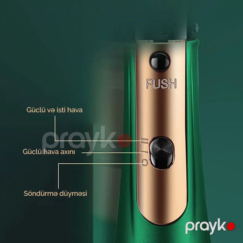 3-ü 1-də Çoxfunksiyalı Elektrikli Saç Feni İsti Hava Fırçası Mənfi İon Texnologiyalı Remilgton 2061 — Fən, Bakı (4)