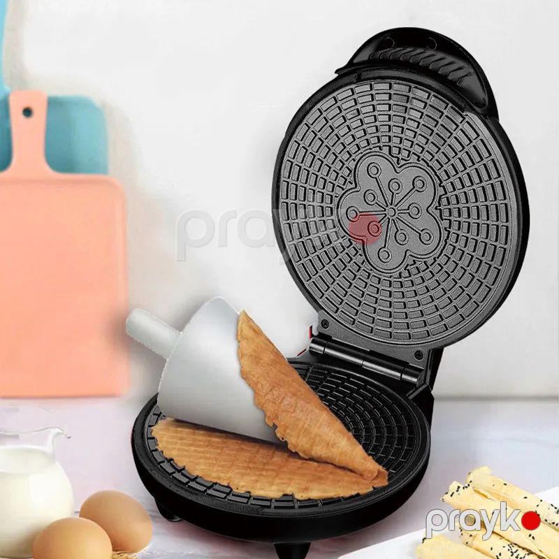 Sokany İkitərəfli Toster SK-109 Qızdırıcı Dondurma Sandviç Vafli Konusları Hazırlayan Maşın 1000W Gücə Məxsus Toster — Toster və vaflyasıcı, Bakı (5)