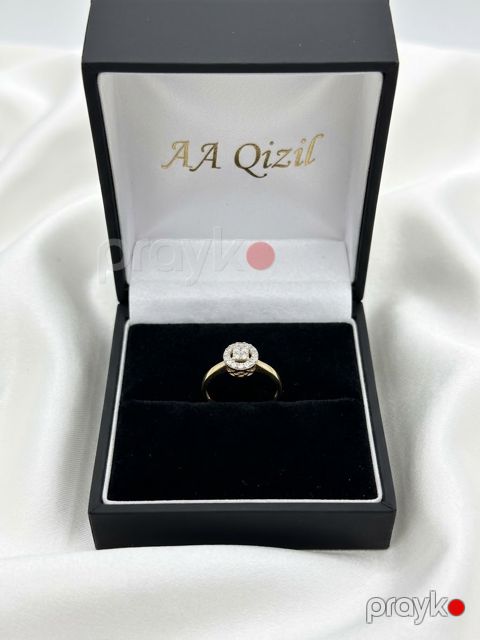 Üzük AA qizil, qızıl 585 əyar, 1.86 q — Bakı