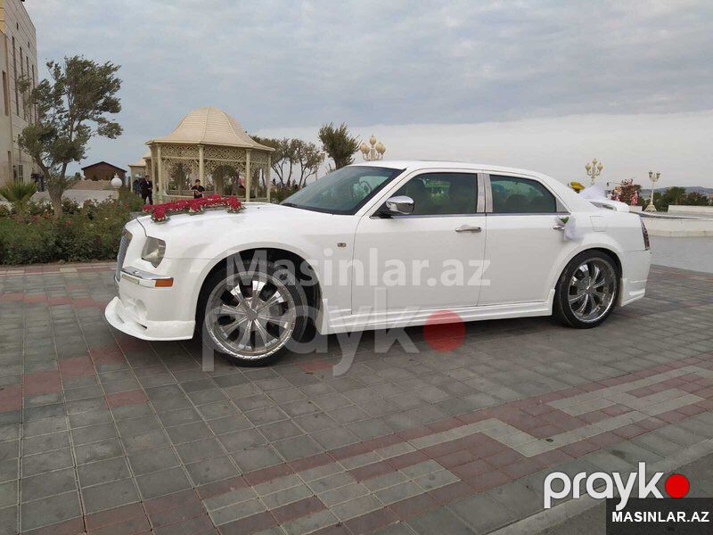 Chrysler bey gəlin toy maşıni sifarişi — Minik avtomobili icarəsi, Bakı (4)