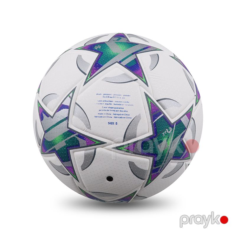 Professional Rəngbərəng Futbol Topu Liqa 01 5 Nömrə Yaşıl Rengli — İdman, hobi, istirahət, Bakı (4)