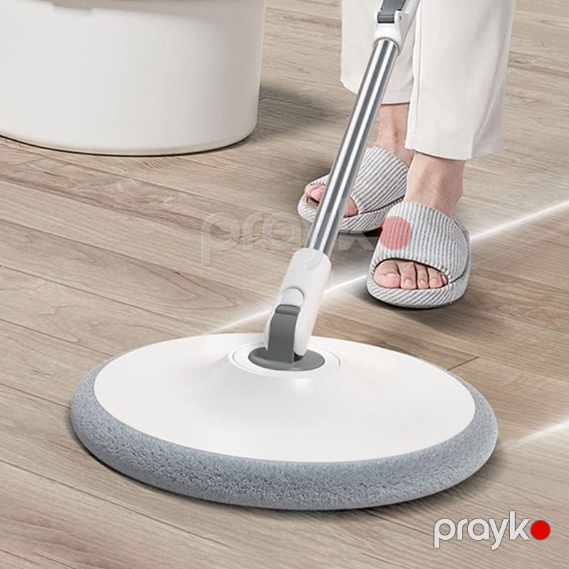 Uthclo Disk Paspas Döşəmə Təmizləyici Mikrofiber Mop Döşəmə Təmizləmə Fırçası Mop — Mallar, Bakı (2)