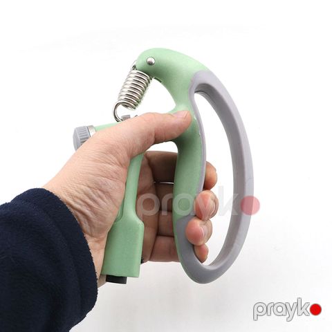 Avtomatik Sayğaclı Tənzimlənən Bilək Gücləndirici Espander Əl Gücləndirici Polad Əl Yayı 10-100kg — Bakı
