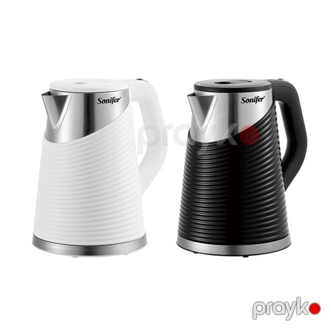 Sonifer SF-2122 Paslanmaz Polad 1500w Böyük Tutumlu 1,8 litr Elektrik Çaydan Sonifer SF-2122 Kettle — Bakı