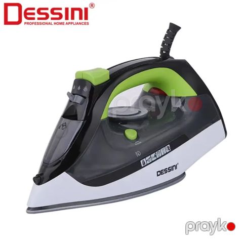 Dessini DS-335 Professional Buxarlı Ütü Keramika Altlıqlı Buxarlı Ütü 2600W — Bakı