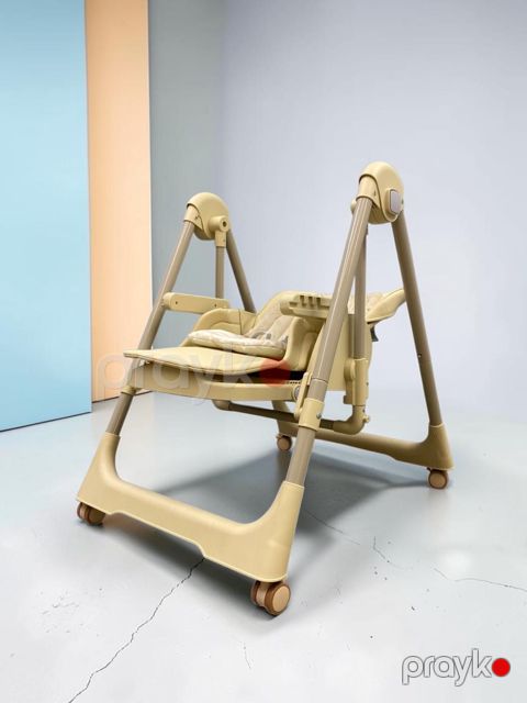 Uşaq yedizdirmə oturacağı, metal/plastik, bej — Bakı