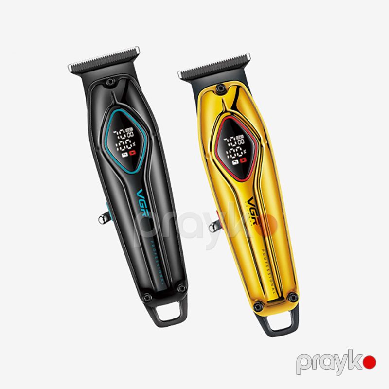 VGR V-945 Trimmer Professional Saç Kəsmə Maşını Elektrikli Saç Kəsmə Aləti LED Ekranlı Simsiz Trimmer — Usturalar, trimmerler və epilyatorlar, Bakı (4)