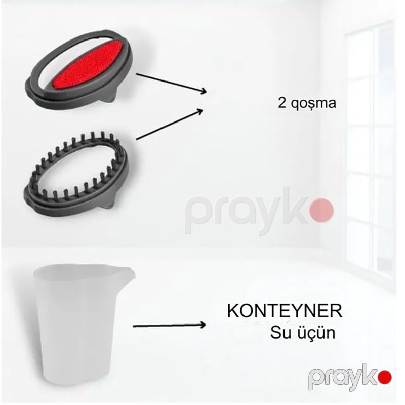 Prolıss PRO-5127 Elektrikli Buxarlı Ütü Portativ Əl Ütüsü 1500W — Ev texnikası, Bakı (3)