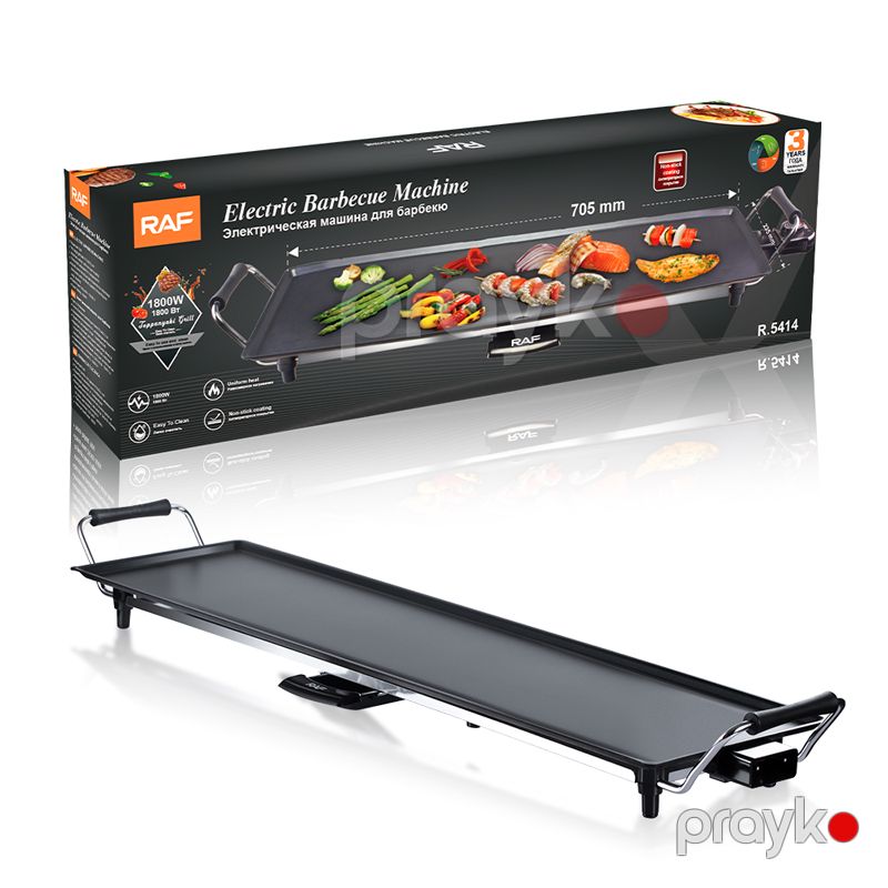 RAF R.5414 - Elektrik Manqal Elektrikli Barbekü Maşını Asan Təmizlənən Elektrikli Qril Tava — Soba və qrillər, Bakı (5)