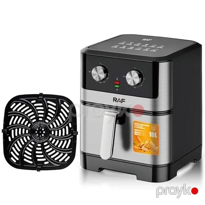 RAF R.5338 Elektrikli Qızardıcı 1800W Gücə Məxsus Mətbəx Üçün Böyük Tutumlu Elektrikli Qızardıcı Maşın Airfryer 10L — Digər mətbəx texnikası, Bakı (2)