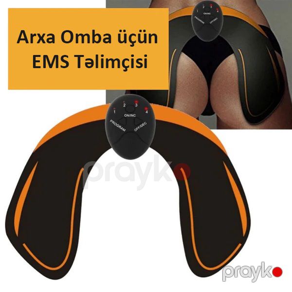 Arxa Omba Üçün Popo Çıxarıcı Cihaz EMS Təlimçisi Vibrasiyalı Masajor Popo Sıxlaşdırıcı Masaj Aləti — Masaj aparatları, Bakı (4)