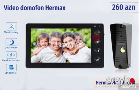 Domofon Hermax L07m — Bakı